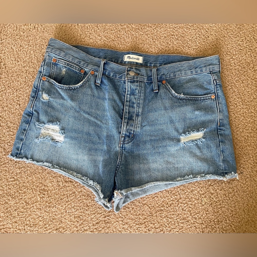 Madewell Relaxed Denim Shorts, 32